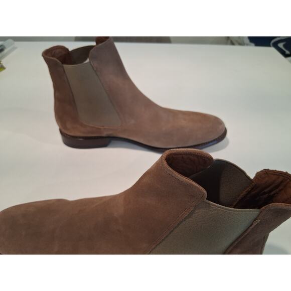 Thursday Boot Co. Cavalier Chelsea Boots Sandstone Suede SSTCVLR Men\'s US 13 main image 12